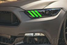Load image into Gallery viewer, Diode Dynamics 15-17 Ford Mustang RGBW DRL LED Boards - Back View
