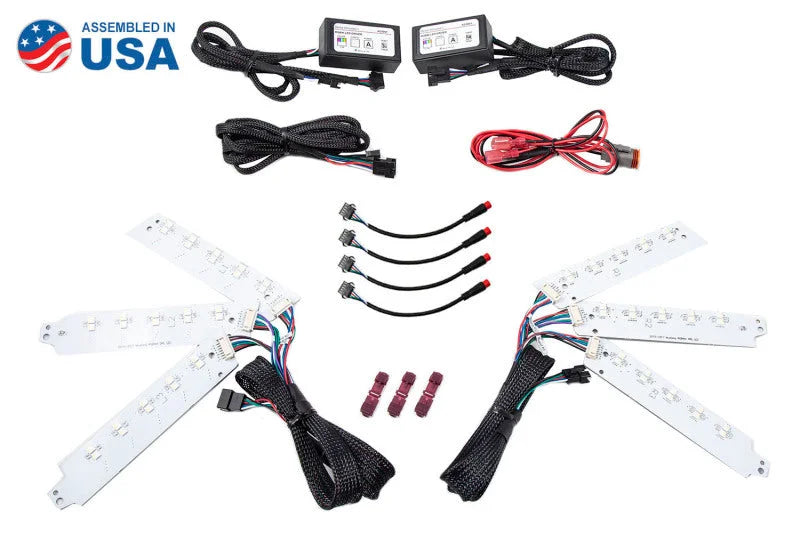 Diode Dynamics 15-17 Ford Mustang RGBW DRL LED Boards - Additional View 5
