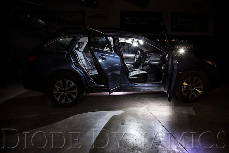 Diode Dynamics 15-19 Subaru Outback Interior LED Kit Cool White Stage 2 - Side View