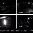 Load image into Gallery viewer, Diode Dynamics 15-19 Subaru WRX Interior Light Kit Stage 2 - Blue - Side View
