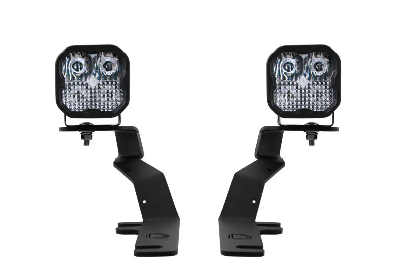 Diode Dynamics 15-20 Ford F-150/Raptor Pro SS3 LED Ditch Light Kit - White Combo - Main Product View