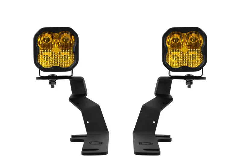 Diode Dynamics 15-20 Ford F-150/Raptor Pro SS3 LED Ditch Light Kit - Yellow Combo - Main Product View