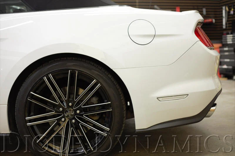 Diode Dynamics 15-21 EU/AU Ford Mustang LED Sidemarkers - Smoked (Pair) - Additional View 8