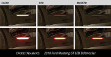 Load image into Gallery viewer, Diode Dynamics 15-21 Ford Mustang LED Sidemarkers - Red (set) - Installation View