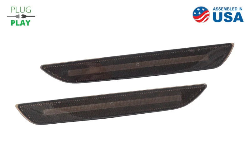 Diode Dynamics 15-21 Ford Mustang LED Sidemarkers Smoked (set) - Main Product View