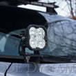 Load image into Gallery viewer, Diode Dynamics 15-21 Subaru WRX/STi Pro SS3 LED Ditch Light Kit - Yellow Combo - Side View