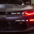 Load image into Gallery viewer, Diode Dynamics 16-18 Chevrolet Camaro RGBWA Lower DRL Boards - Back View