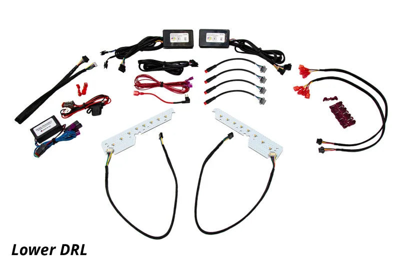 Diode Dynamics 16-18 Chevrolet Camaro RGBWA Lower DRL Boards - Additional View 6