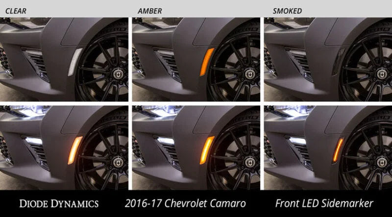 Diode Dynamics 16-21 Chevrolet Camaro LED Sidemarkers Clear (set) - Additional View 9
