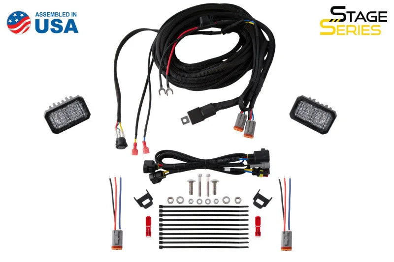 Diode Dynamics 16-21 Toyota Tacoma C1 Sport Stage Series Reverse Light Kit - Main Product View