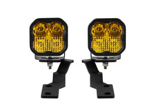 Load image into Gallery viewer, Diode Dynamics 16-21 Toyota Tacoma Pro SS3 LED Ditch Light Kit - Yellow Combo - Main Product View