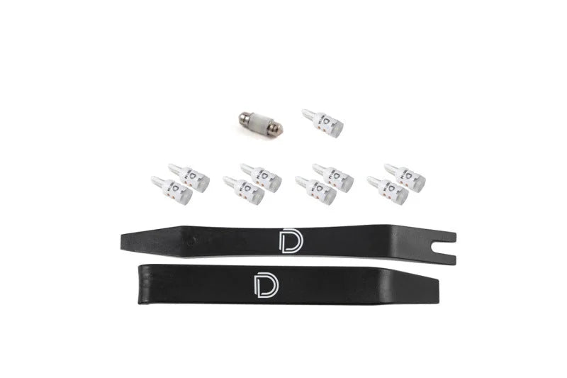 Diode Dynamics 16-22 Toyota Prius Interior LED Kit Cool White Stage 2 - Main Product View