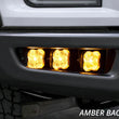 Load image into Gallery viewer, Diode Dynamics 17-20 Ford Raptor SS3 LED Fog Light Kit - White Max - Side View