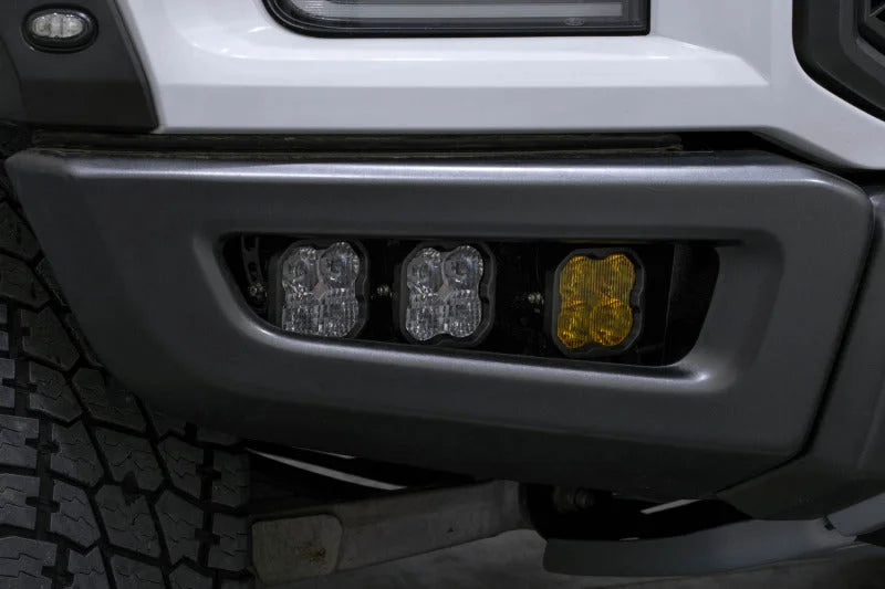 Diode Dynamics 17-20 Ford Raptor SS3 LED Fog Light Kit - White Sport - Main Product View