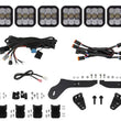 Load image into Gallery viewer, Diode Dynamics 17-20 Ford Raptor SS5 Grille CrossLink Lightbar Kit - Pro White Combo - Main Product View