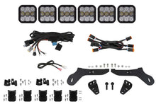 Load image into Gallery viewer, Diode Dynamics 17-20 Ford Raptor SS5 Grille CrossLink Lightbar Kit - Pro White Combo - Main Product View