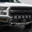 Load image into Gallery viewer, Diode Dynamics 17-20 Ford Raptor SS5 Grille CrossLink Lightbar Kit - Yellow Pro Combo - Back View