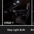 Load image into Gallery viewer, Diode Dynamics 17-20 d F-150 Raptor Interior LED Kit Cool White Stage 2 - Back View