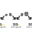 Load image into Gallery viewer, Diode Dynamics 17-22 Ford F250/F350/F450/F550 Super Duty Stage Series Backlit Ditch Light Kit - Side View