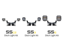 Load image into Gallery viewer, Diode Dynamics 17-22 Ford Super Duty Stage Series Backlit Ditch Light Kit - Installation View