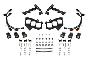 Diode Dynamics 17-24 Can-Am Maverick X3 C1 Headlamp Kit - Pro White ABL (Pair) - Main Product View