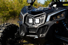 Load image into Gallery viewer, Diode Dynamics 17-24 Can-Am Maverick X3 Stage Series LED Grille Kit - Sport White Combo - Installation View