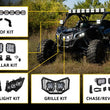 Load image into Gallery viewer, Diode Dynamics 17-24 Can-Am Maverick X3 Stage Series Roof Bracket Kit - Installation View