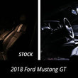 Load image into Gallery viewer, Diode Dynamics 18-19 Mustang Stage 1 Mustang Interior LED Light Kit - Cool - White - Installation View