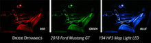 Load image into Gallery viewer, Diode Dynamics 18-19 Mustang Stage 1 Mustang Interior LED Light Kit - Red - Back View