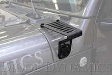 Load image into Gallery viewer, Diode Dynamics 18-21 Jeep JL Wrangler/Gladiator Cowl Mount LED Bracket Kit - Back View