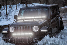 Load image into Gallery viewer, Diode Dynamics 18-21 Jeep JL Wrangler/Gladiator Hood Bracket Kit - Side View