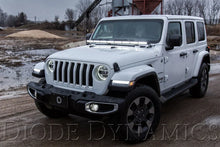 Load image into Gallery viewer, Diode Dynamics 18-21 Jeep JL Wrangler/Gladiator Hood Bracket Kit - Additional View 6