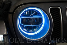 Load image into Gallery viewer, Diode Dynamics 18-21 Jeep JL Wrangler/Gladiator RGBW HD LED Halos - Installation View