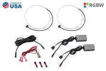 Load image into Gallery viewer, Diode Dynamics 18-21 Jeep JL Wrangler/Gladiator RGBW HD LED Halos - Additional View 6