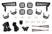 Load image into Gallery viewer, Diode Dynamics 18-21 Jeep JL Wrangler/Gladiator SS3 Cowl LED Bracket Kit - White Pro - Side View