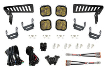 Load image into Gallery viewer, Diode Dynamics 18-21 Jeep JL Wrangler/Gladiator SS3 Cowl LED Bracket Kit - Yellow Sport - Side View