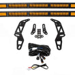 Load image into Gallery viewer, Diode Dynamics 18-21 Jeep JL Wrangler/Gladiator SS30 Bumper Bracket Kit - Amber Combo Dual - Main Product View