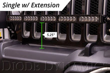 Load image into Gallery viewer, Diode Dynamics 18-21 Jeep JL Wrangler/Gladiator SS30 Bumper Bracket Kit - White Driving (Single) - Additional View 6