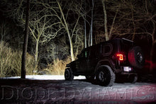 Load image into Gallery viewer, Diode Dynamics 18-21 Jeep JL Wrangler/Gladiator SS30 Bumper Bracket Kit - White Driving Dual - Installation View