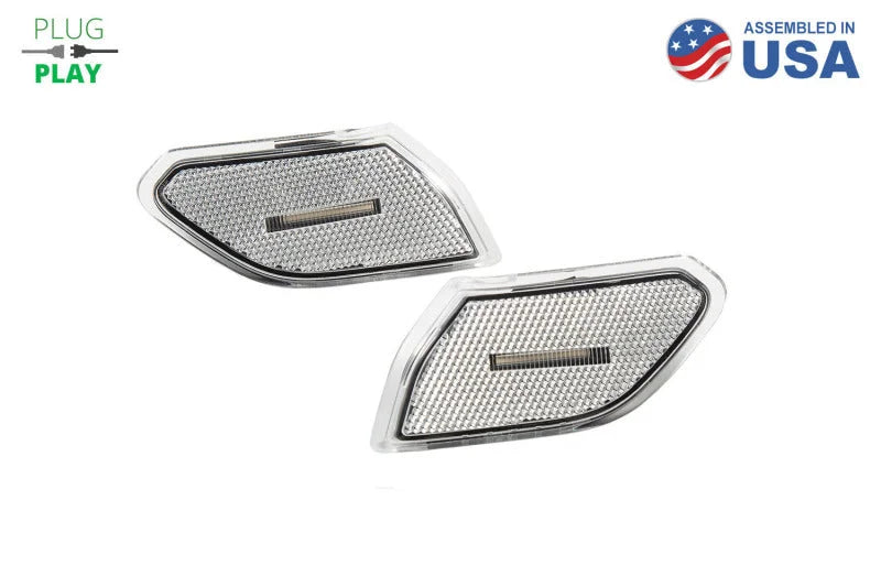 Diode Dynamics 18-21 Jeep JL Wrangler/Gladiator Sidemarkers Smoked (set) - Additional View 5