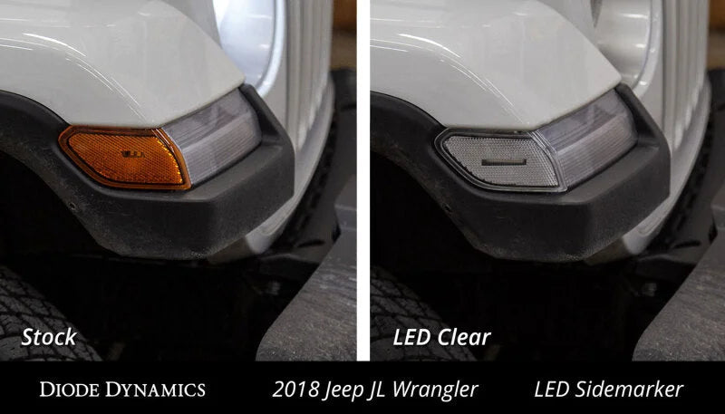 Diode Dynamics 18-21 Jeep JL Wrangler/Gladiator Sidemarkers Smoked (set) - Additional View 7