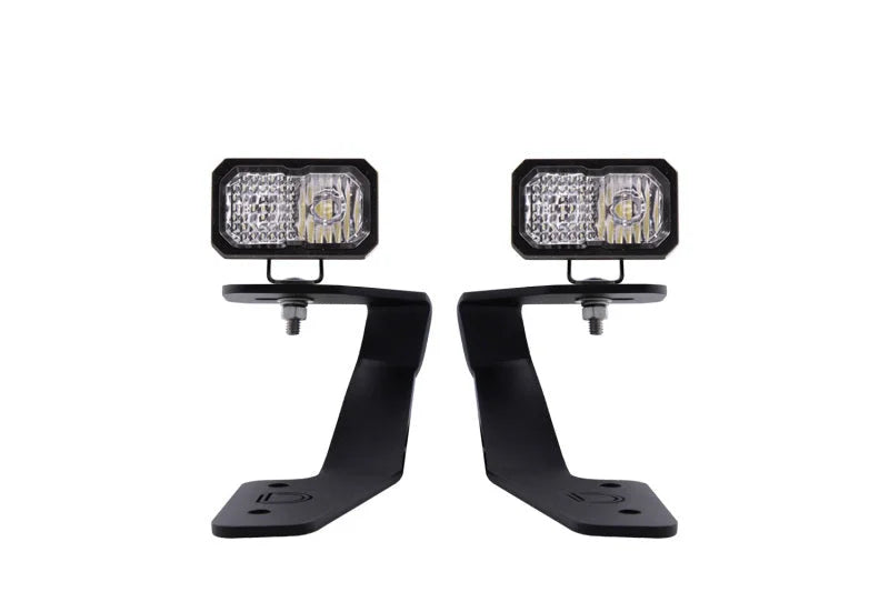 Diode Dynamics 18-21 Subaru Crosstrek Stage Series 2in LED Ditch Light Kit Sport - White Combo - Main Product View