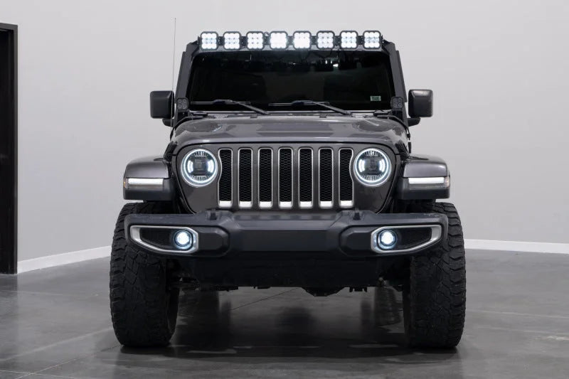 Diode Dynamics 18-23 Jeep JL Wrangler Elite LED Headlamps - Side View