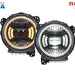 Load image into Gallery viewer, Diode Dynamics 18-23 Jeep JL Wrangler Elite Max LED Headlamps - Additional View 7