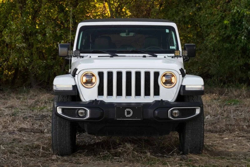 Diode Dynamics 18-23 Jeep JL Wrangler Elite Max LED Headlamps - Additional View 8