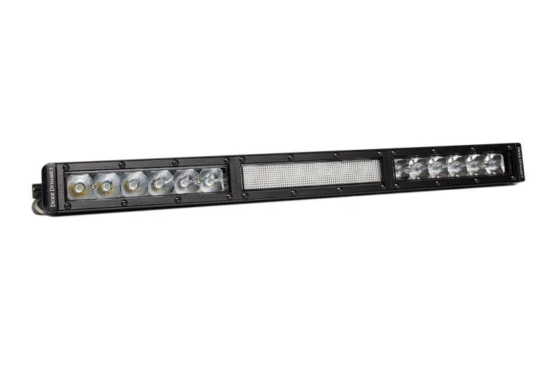 Diode Dynamics 18 In LED Light Bar Single Row Straight Clear Combo Each Stage Series - Main Product View