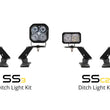 Load image into Gallery viewer, Diode Dynamics 19-21 Ford Ranger Pro SS3 LED Ditch Light Kit - White Combo - Installation View