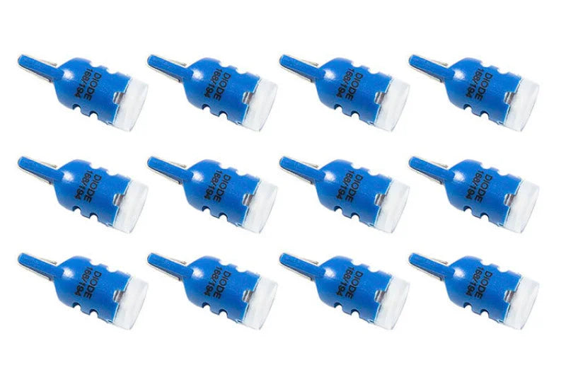 Diode Dynamics 194 LED Bulb HP3 LED - Blue Set of 12 - Main Product View