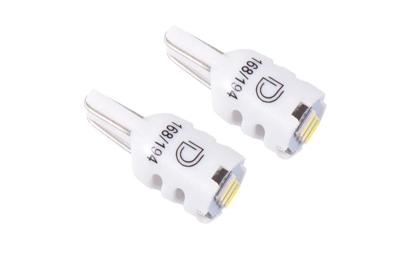 Diode Dynamics 194 LED Bulb HP3 LED Pure - White Short (Pair) - Main Product View