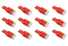 Load image into Gallery viewer, Diode Dynamics 194 LED Bulb HP3 LED - Red Set of 12 - Main Product View